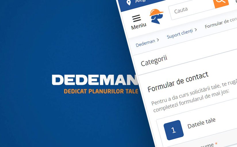 Cum contactezi magazinele Dedeman